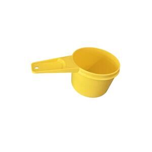 Tupperware Measuring 2/3 Cup Replacement Bright Yellow #763 Kitchen Vintage